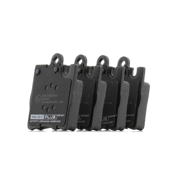 RIDEX PLUS 402B0120P Тормозные колодки дисковые MERCEDES-BENZ C-CLASS T-Model (S203) C 240 2.6 (203.261) бензин 170 л.с. 2001
