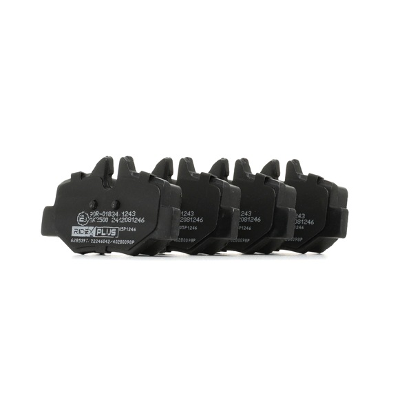 A0004216210 OE RIDEX PLUS Brake pad set 402B0098P
