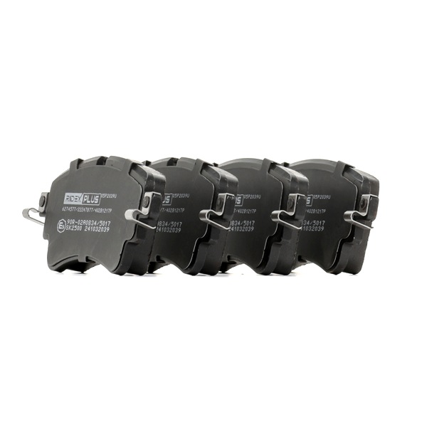 RIDEX PLUS 402B1217P Pastilhas AUDI A6 C8 Avant (4A5) 40 TFSI Gasolina 204 cv 2021 preço