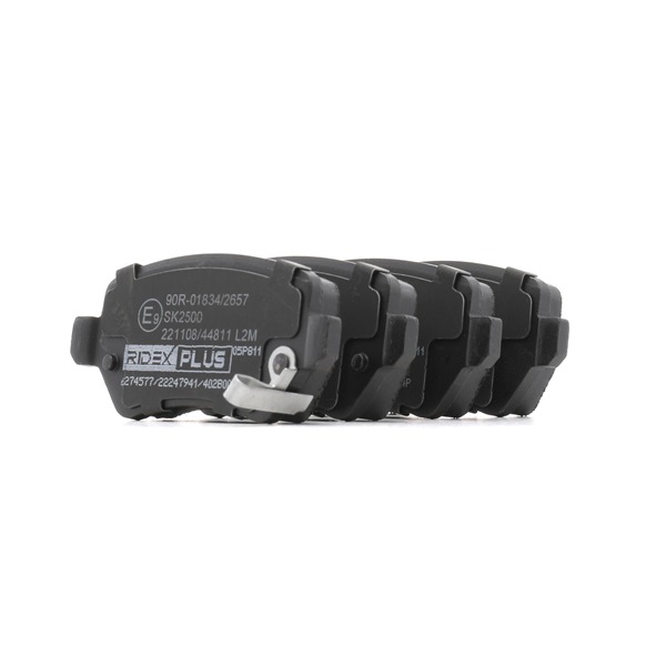 RIDEX PLUS 58302A2A30 Jarrupalat, levyjarru 402B0004P