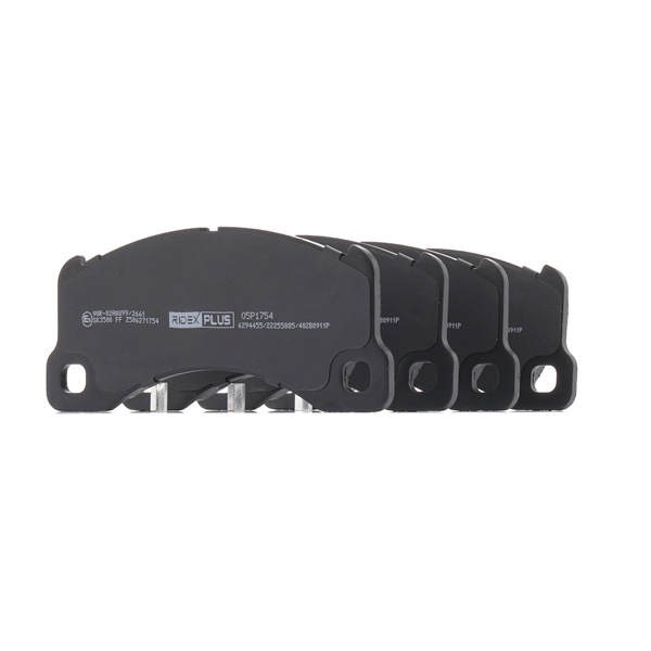 RIDEX PLUS 402B0911P Kaladėlės PORSCHE Panamera (971) 3.0 4 (97ABA1, 97BBA1) benzinas 330 AG 2017