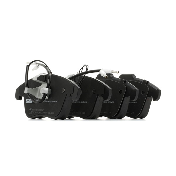 1610103780 OE RIDEX PLUS Pastilhas de travão 402B0414P