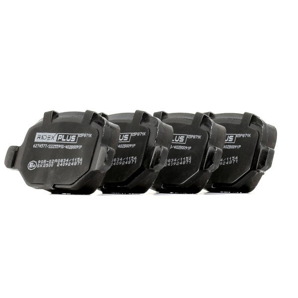 RIDEX PLUS 402B0091P Bremsbeläge LANCIA Lybra Kombi (839) 1.9 JTD 116 PS Diesel 2003