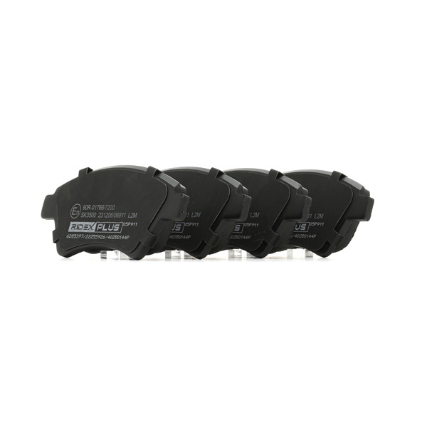 RIDEX PLUS 402B0144P Тормозные колодки дисковые Renault Megane 2 Estate 1.6 Flex Бензин/этанол 110 л.с. 2012