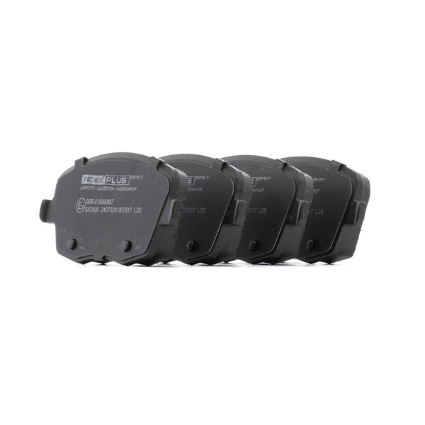 originale Skoda OCTAVIA RIDEX PLUS Bremseklodser 402B0492P