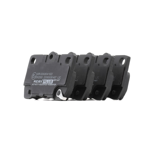 0446630240 OE RIDEX PLUS Plaquettes de frein 402B0493P