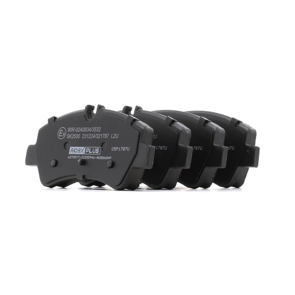 BK212M008AC OE RIDEX PLUS Bremsbeläge 402B0684P