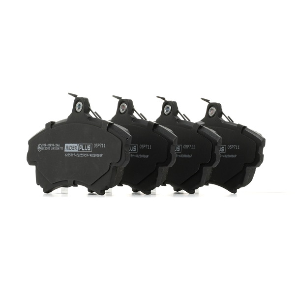 RIDEX PLUS 30769199 Jarrupalat, levyjarru 402B0086P