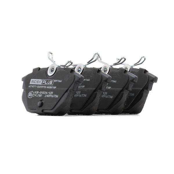 RIDEX PLUS 77362242 Jarrupalat, levyjarru 402B0718P