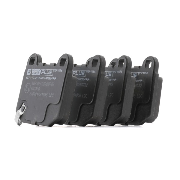RIDEX PLUS 402B0491P Тормозные колодки дисковые MITSUBISHI Lancer 7 Limousine (CS_A, CT_A) EVO IX - FQ-300 (CT9A) бензин 309 л.с. 2006