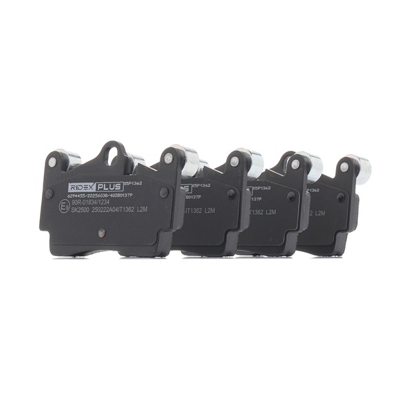 RIDEX PLUS 402B0137P Pastilha de freio Audi Q7 4L 4.2 quattro Gasolina 314 cv 2010 preço