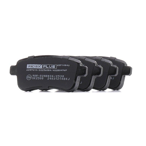 RIDEX PLUS 402B0496P Pastillas de freno RENAULT Captur II (HF) E-TECH 145 (HFMU) Gasolina/eléctrico 143 cv 2023 precio