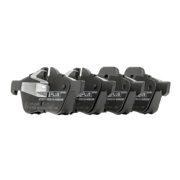 RIDEX PLUS 402B0250P Тормозные колодки дисковые Mini r52 1.6 One бензин 90 л.с. 2007