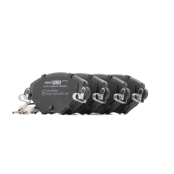RIDEX PLUS 1611456480 Jarrupalat, levyjarru 402B0206P