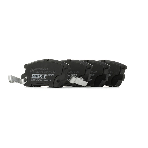 RIDEX PLUS 402B0693P Pastilla de freno Mitsubishi Pajero II Canvas Top 3.0 V6 Gasolina 150 cv 1994 precio
