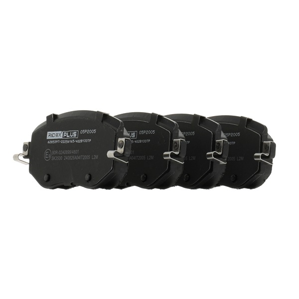 410603407R OE RIDEX PLUS Stabdžių kaladėlės 402B1337P