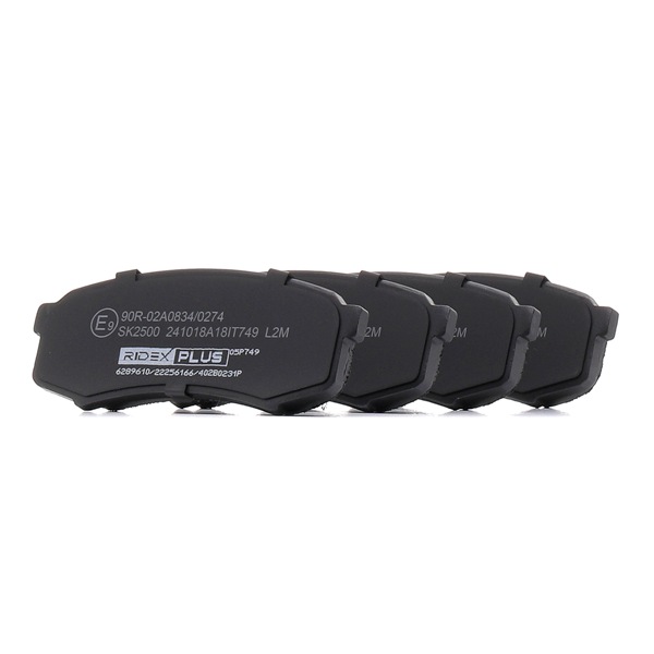 0449260010 OE RIDEX PLUS Zavorne ploščice 402B0231P