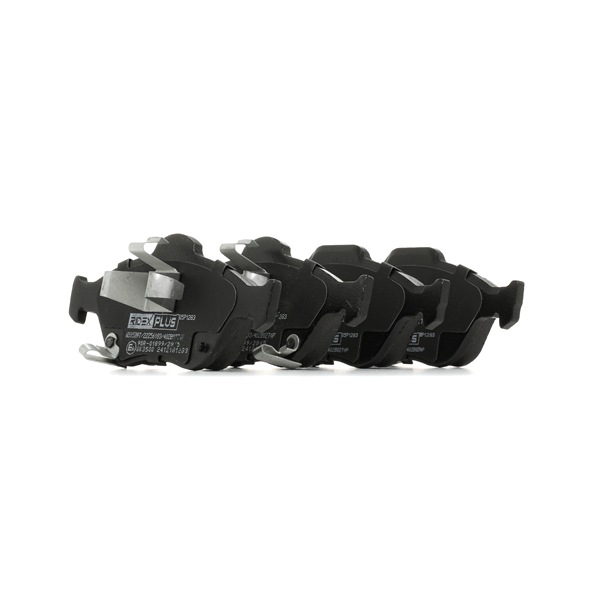 RIDEX PLUS 402B0274P Тормозные колодки дисковые TOYOTA Verso S 1.5 (NCP120_, NCP122_) бензин 109 л.с. 2012
