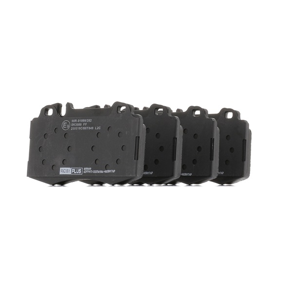 RIDEX PLUS 0044207720 Jarrupalat, levyjarru 402B0176P