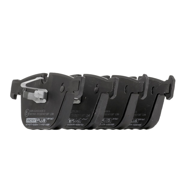 RIDEX PLUS 402B0188P Bromsklossar E60 Sedan 535d 3.0 Diesel 286 hk 2007 pris