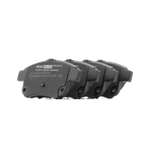 1554524 OE RIDEX PLUS Plaquettes de frein 402B0268P