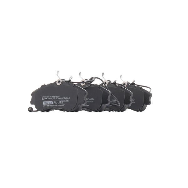 RIDEX PLUS 402B0265P Bremseklodser PEUGEOT PARTNER kasse (5) 1.6 Benzin 114 HK 2022 pris