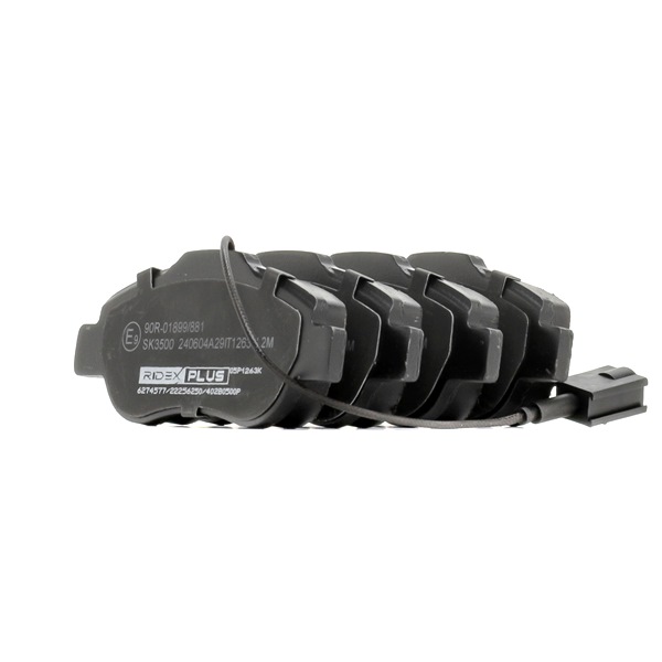 RIDEX PLUS 402B0500P Brake pad set VW Tiguan II (AD1) 2.0 TSI 4motion Petrol 220 hp 2025 price