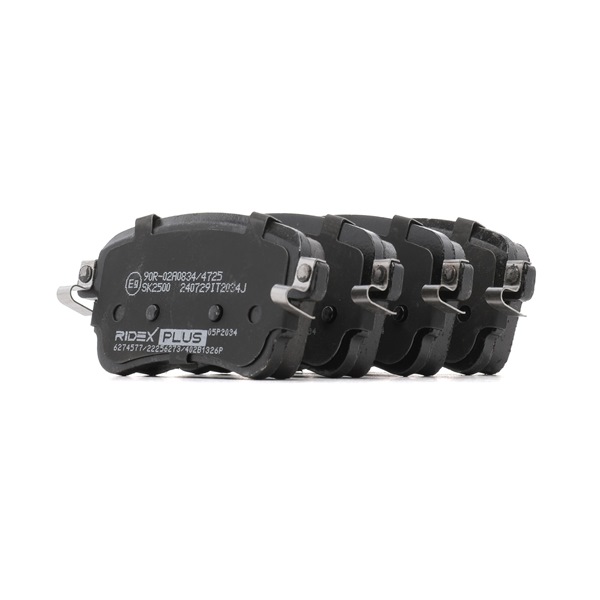 RIDEX PLUS 402B1326P Brake pads CITROЁN Jumpy Platform / Chassis (V_) ë-Jumpy Electric 136 hp 2023 price