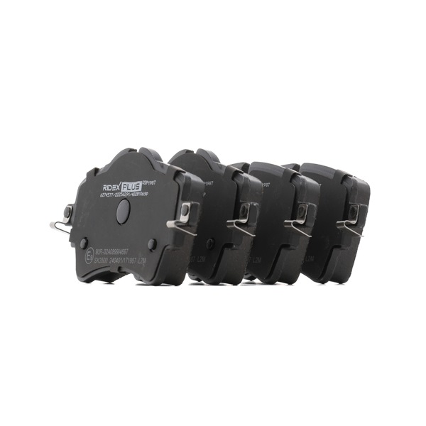 34106874034 OE RIDEX PLUS Brake pad set 402B1069P
