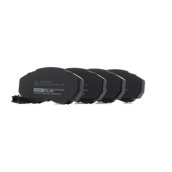 RIDEX PLUS 402B0276P Brake pads PEUGEOT BOXER Bus 2.8 HDi Diesel 127 hp 2005 price