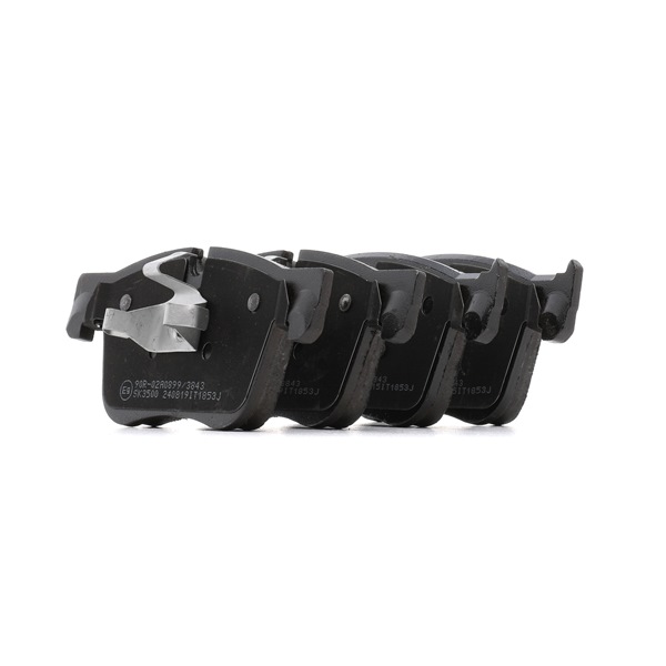 0446502420 OE RIDEX PLUS Комплект тормозных колодок, дисковый тормоз 402B0861P