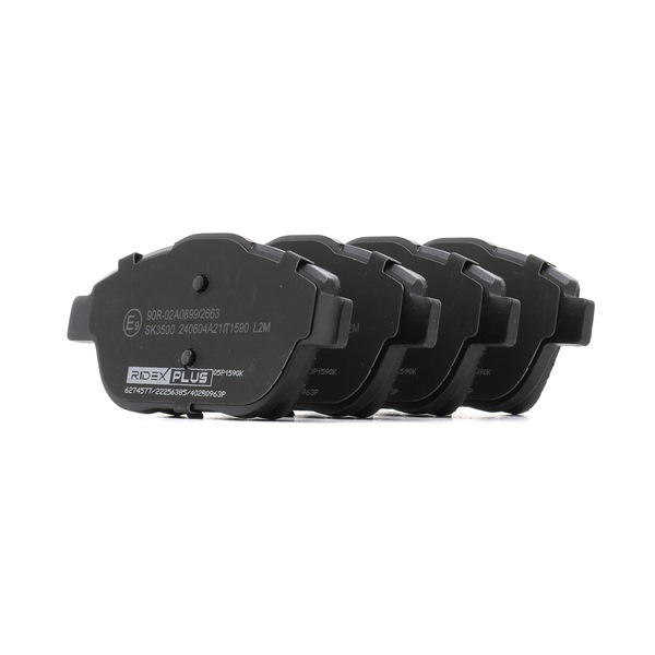 1617293780 OE RIDEX PLUS Bremsbeläge 402B0963P