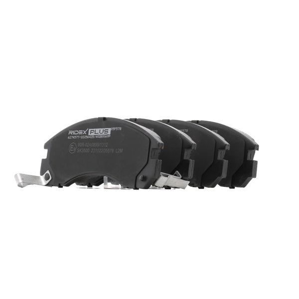 MB699452 OE RIDEX PLUS Комплект тормозных колодок, дисковый тормоз 402B0069P