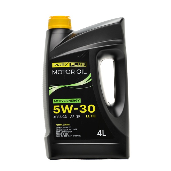 RIDEX PLUS 1862O0347P Öl VW California T5 Bus (7EC, 7EF, 7EG, 7HF) 1.9 TDI Diesel 84 PS 2008