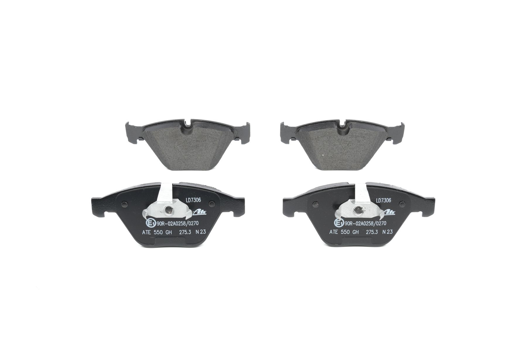 34112339271 OE ATE Brake pad set 13.0470-7306.2