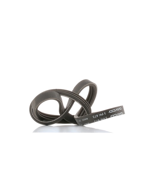 DAYCO Correa trapecial poli V 3PK673