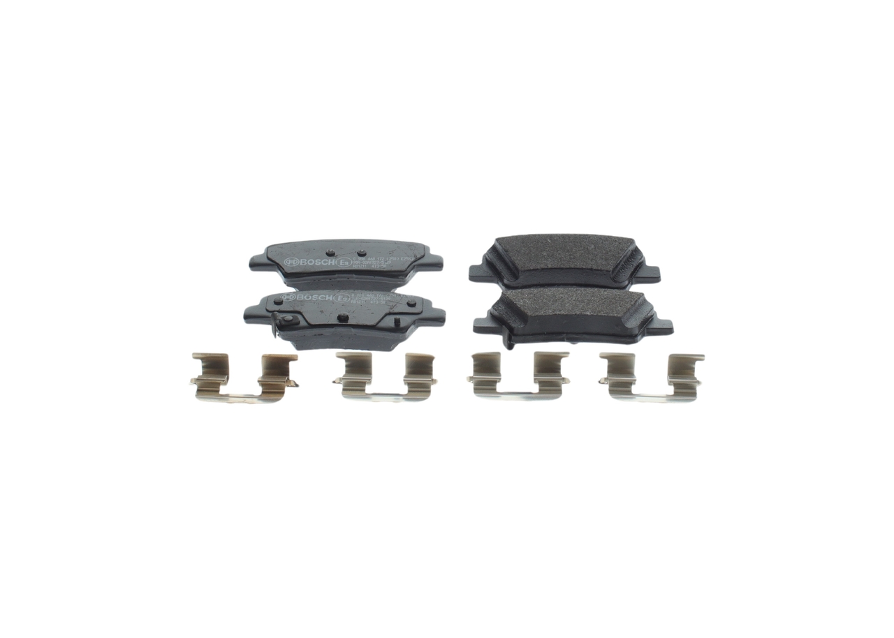 BOSCH Jarrupalat, levyjarru 0 986 460 172