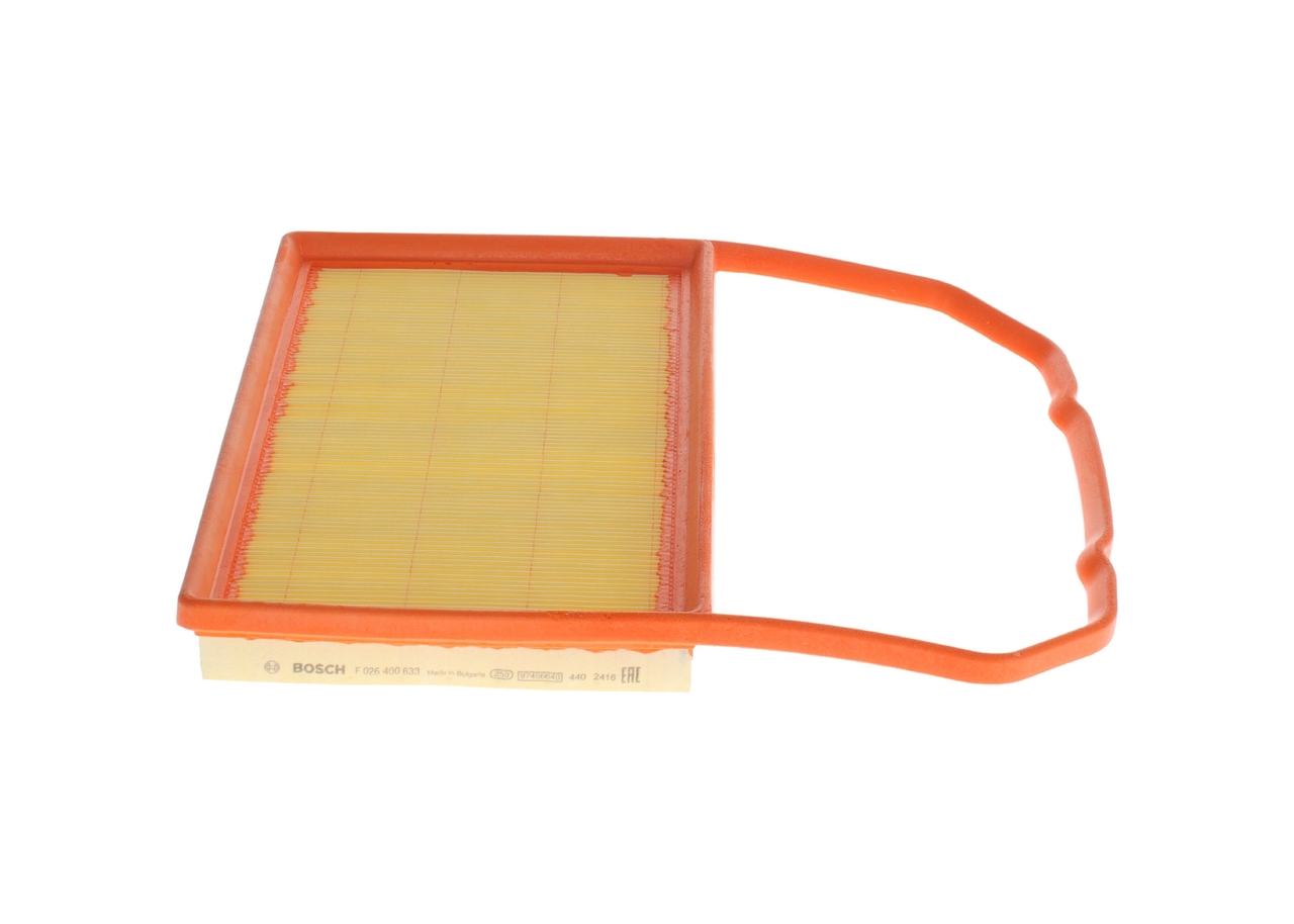 BOSCH F 026 400 633 Filtro de aire VOLKSWAGEN up! Hatchback (121, 122, BL1, BL2, BL3, 123) 1.0 Gasolina 65 cv 2025 precio