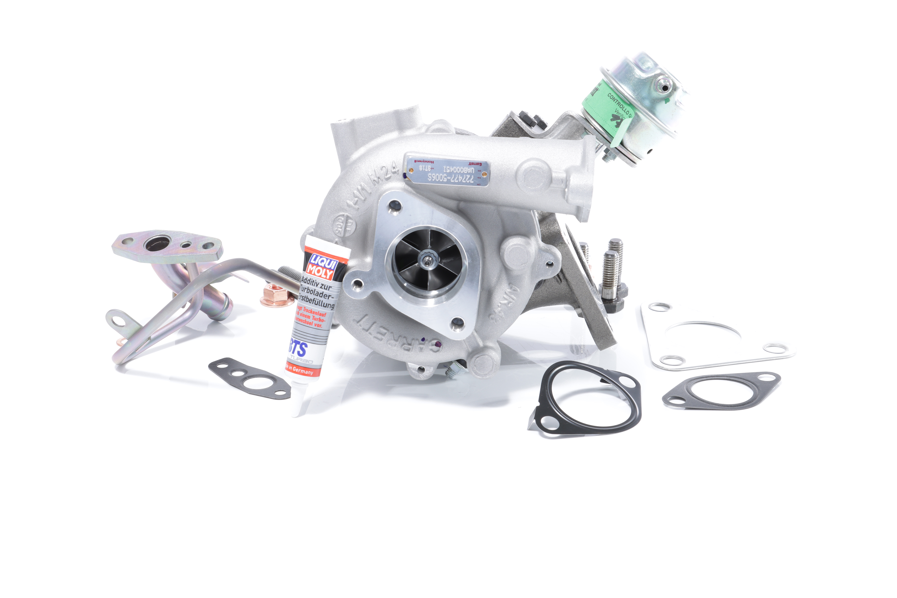 Turboahdin BTS TURBO TURBO SERVICE SET ORIGINAL T981238 sopivat NISSAN halvalla