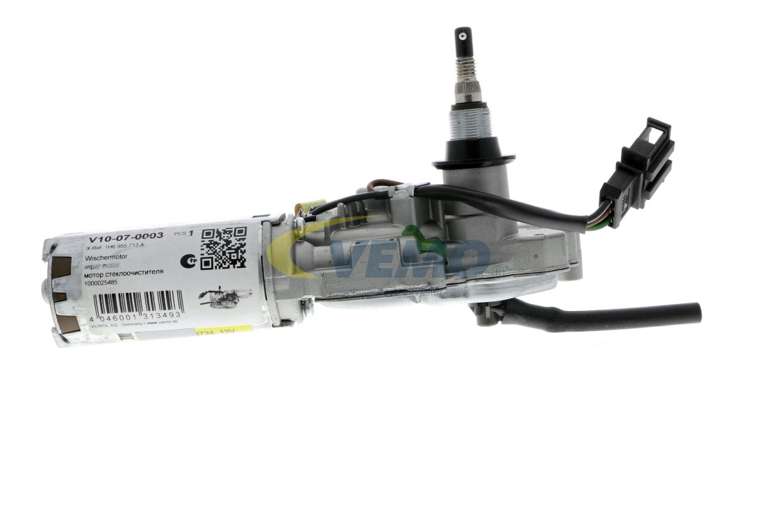 1H6955713A OE VEMO Moteur d'essuie-glace V10-07-0003