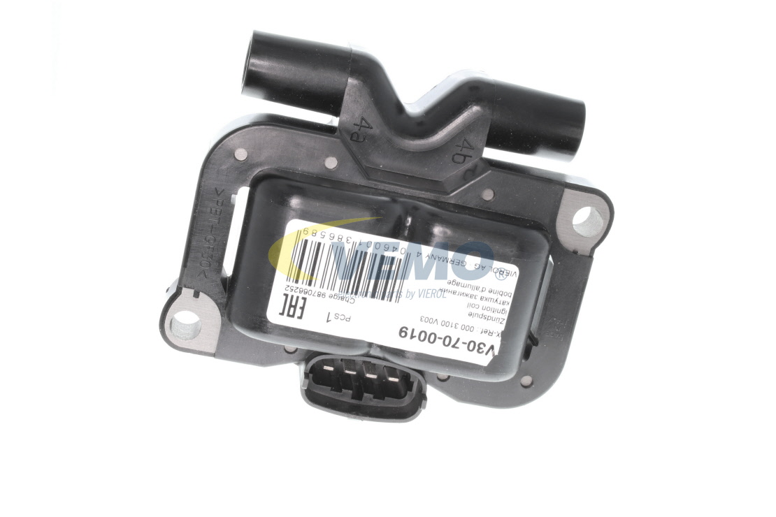VEMO V30-70-0019 Zündspule Smart Fortwo 450 Coupe 0.7 54 PS Benzin 2004