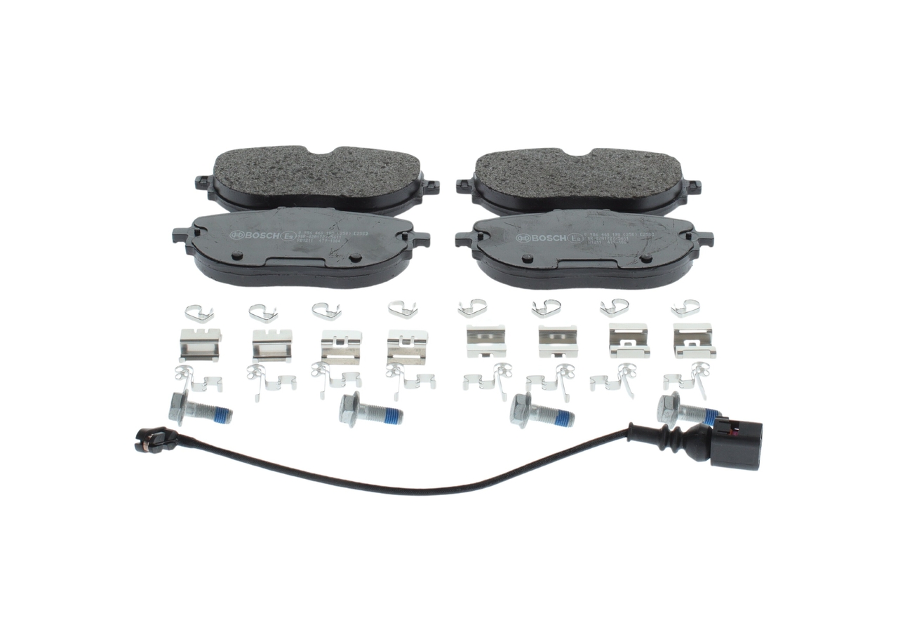 BOSCH 0 986 460 198 Bremseklodser VW ID.3 (E11_) Pro EL 204 HK 2023 pris