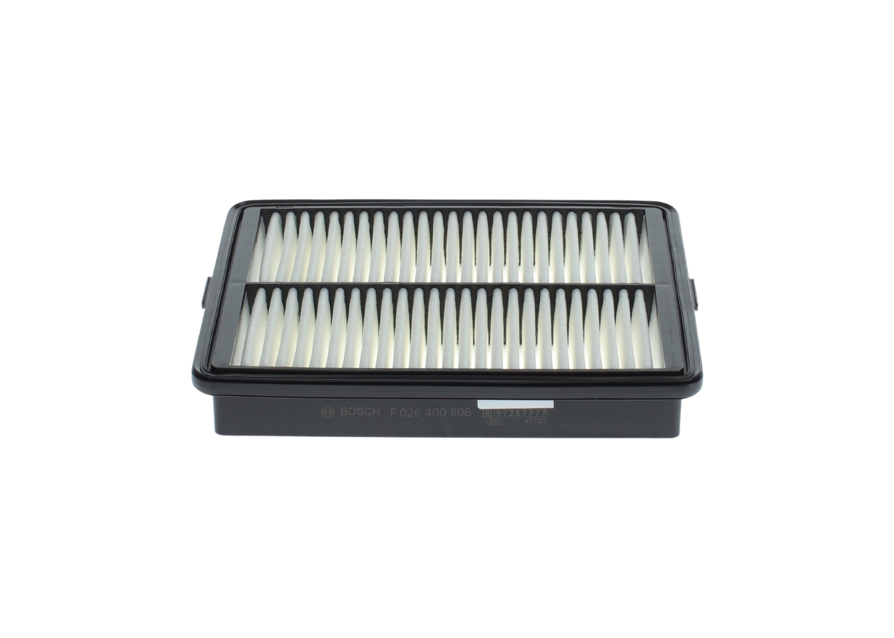 BOSCH F 026 400 806 Zracni filter SSANGYONG XLV Off-Road 1.6 e-XDi Dizel 116 km 2016