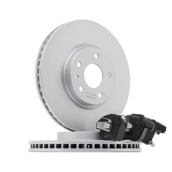 MAPCO 47612C Kit de frein FORD Mondeo 5 (CE) 2.0 TDCi 4x4 Diesel 150 CV 2021