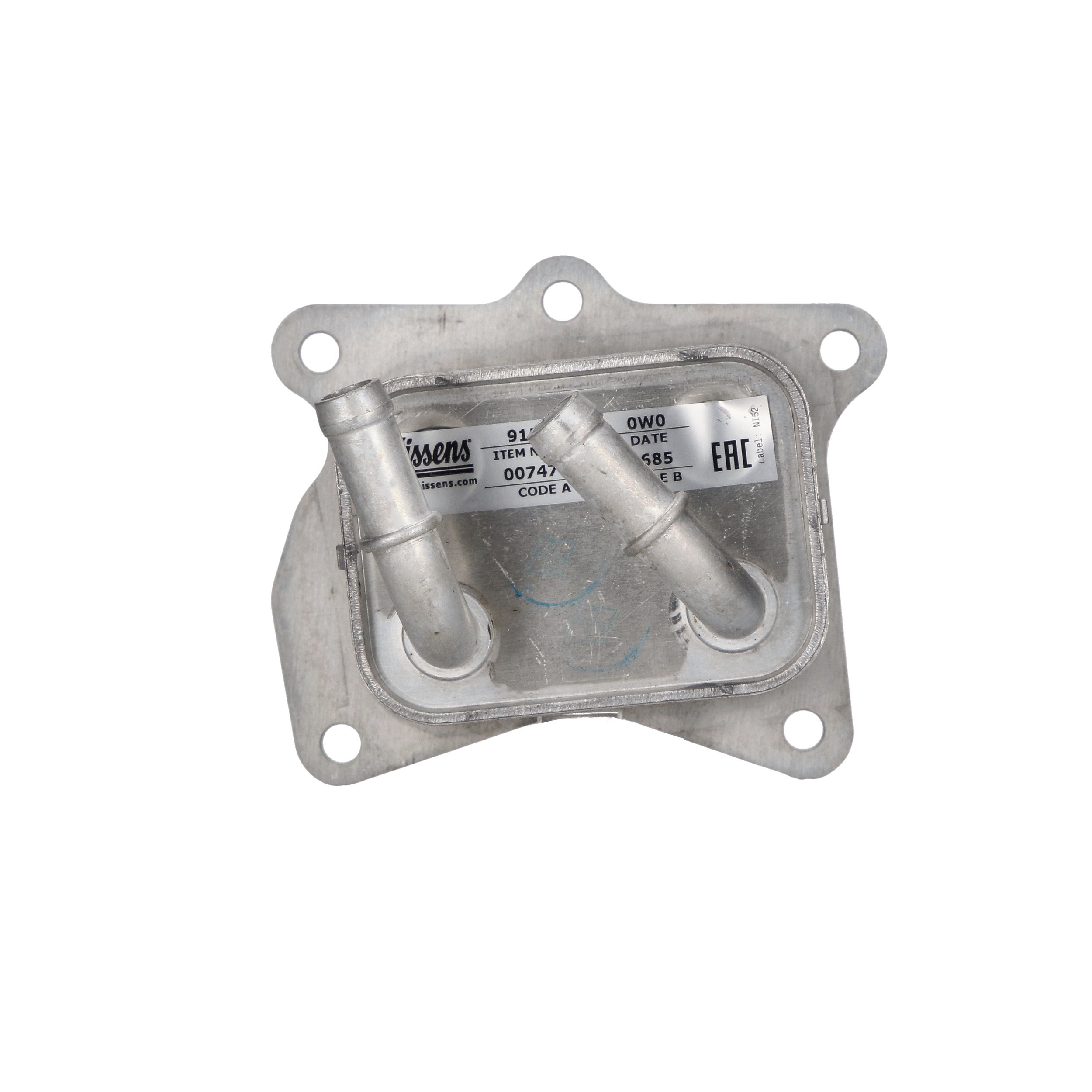 NISSENS 91569 Масляный радиатор HYUNDAI Trajet (FO) 2.7 V6 бензин 173 л.с. 2007