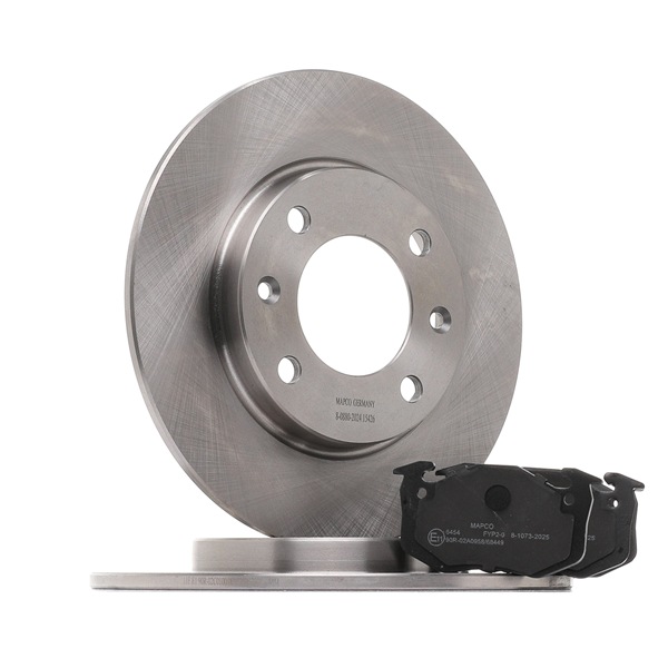 MAPCO 47426 Jarrulevyt ja jarrupalat Peugeot 206 cc 2d