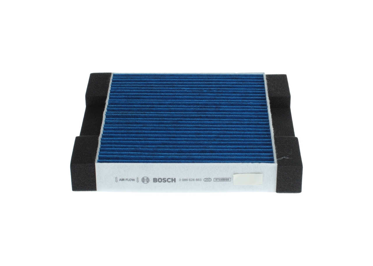 A 8663 BOSCH 0 986 628 663 Innenraumfilter MERCEDES-BENZ A-Klasse Limousine (W177) original
