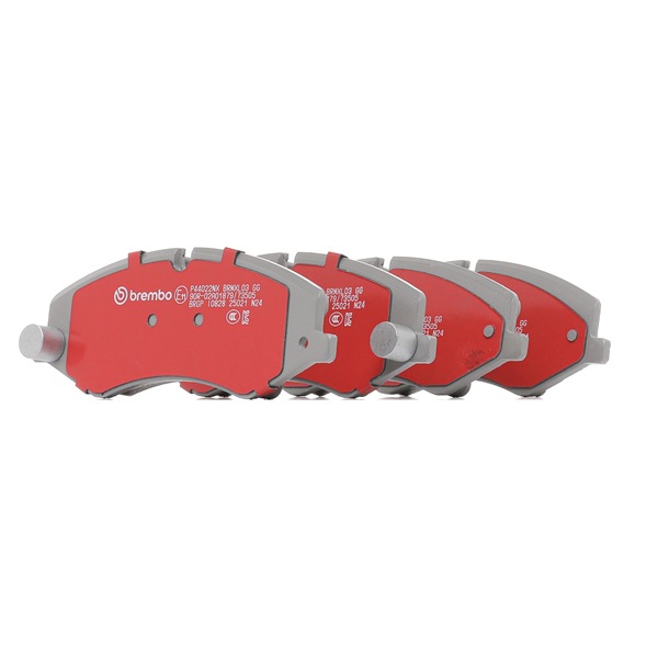LR161940 OE BREMBO Pastilhas de travão P44022NX