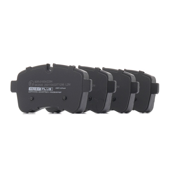 RIDEX PLUS 402B0898P Stabdžių kaladėlės IVECO Daily IV Bortinis Sunkvežimis / Važiuoklė 3.0 35C14 G, 35C14 G/P, 35S14 G, 35S14 G/P, 35C14 GD,... CNG 136 AG 2007