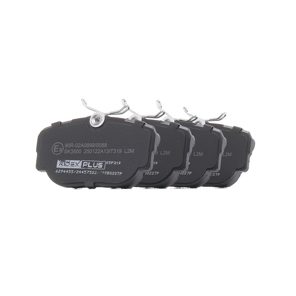 1154442 OE RIDEX PLUS Pastilhas de travão 402B0227P